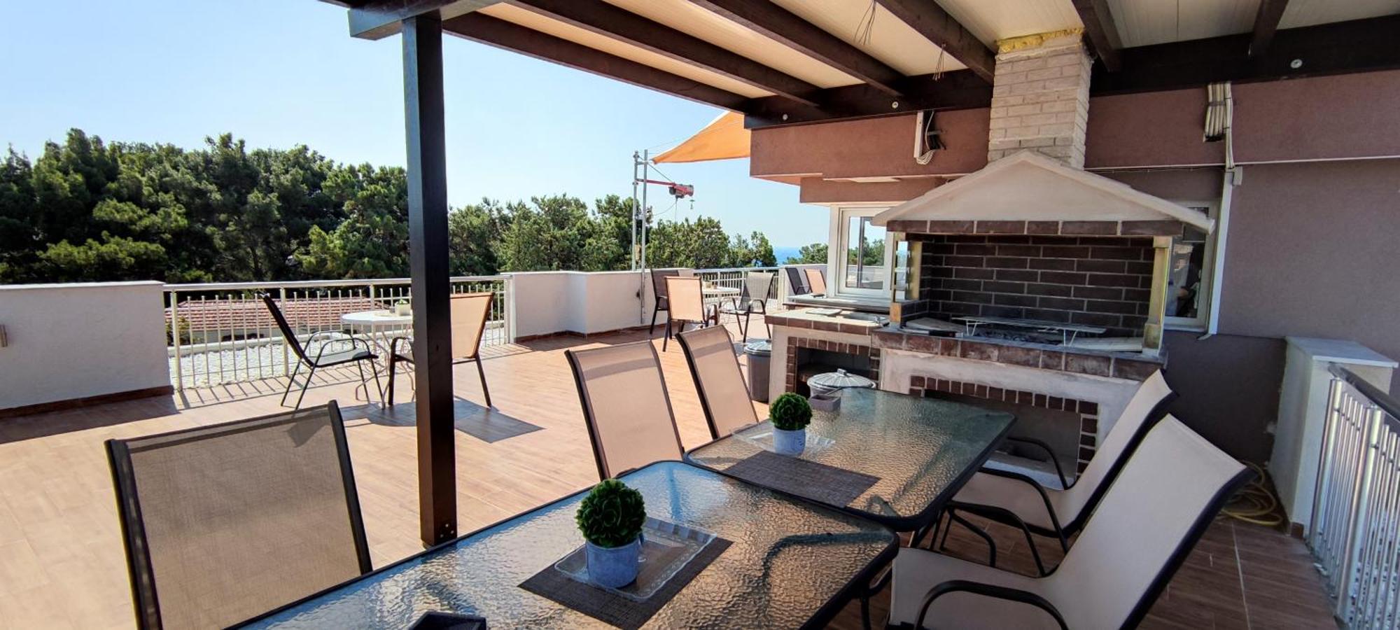Sea Star Apartments Kallikratia Nea Kallikrateia ภายนอก รูปภาพ